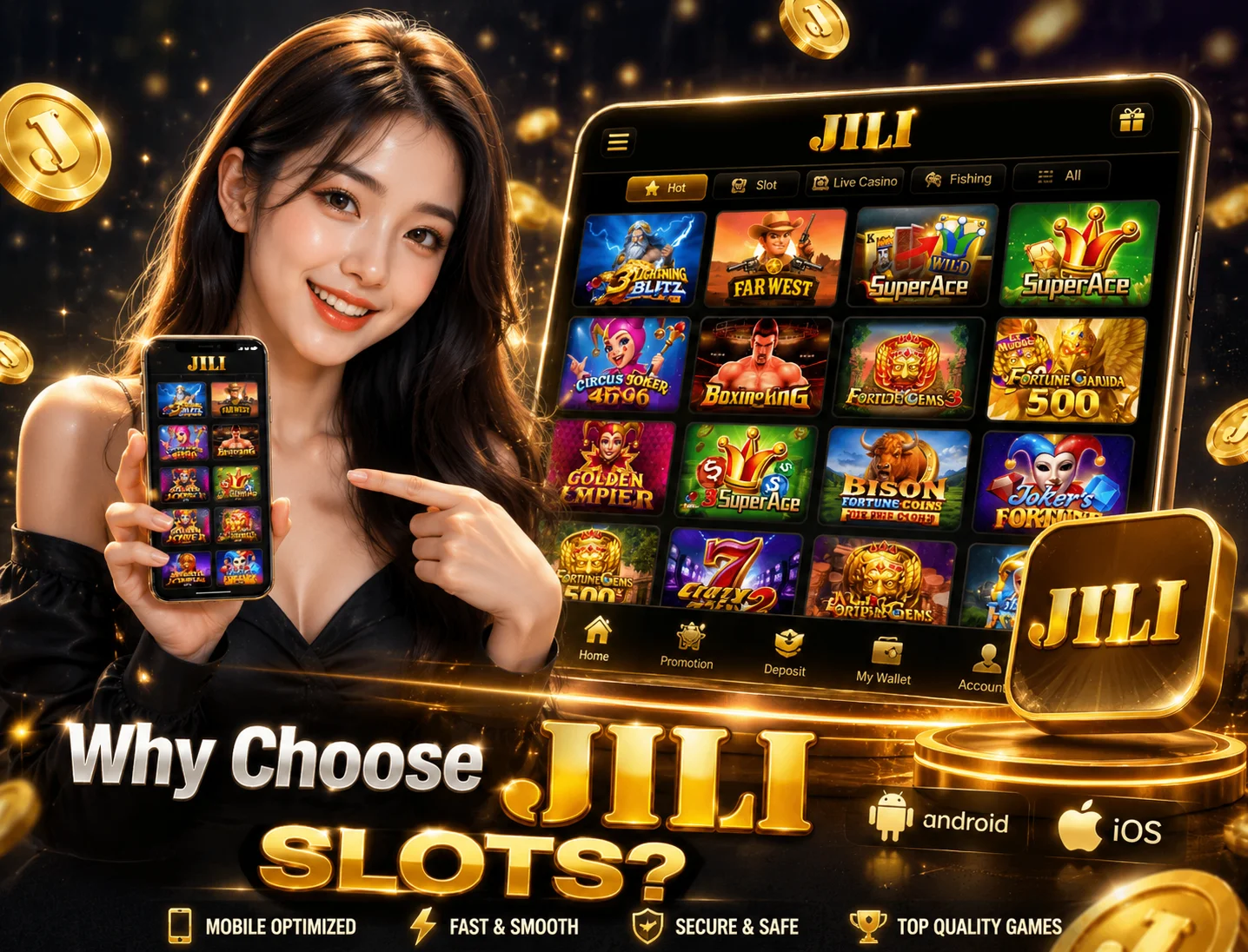 JILI Slots Mobile Experience on Takaboss