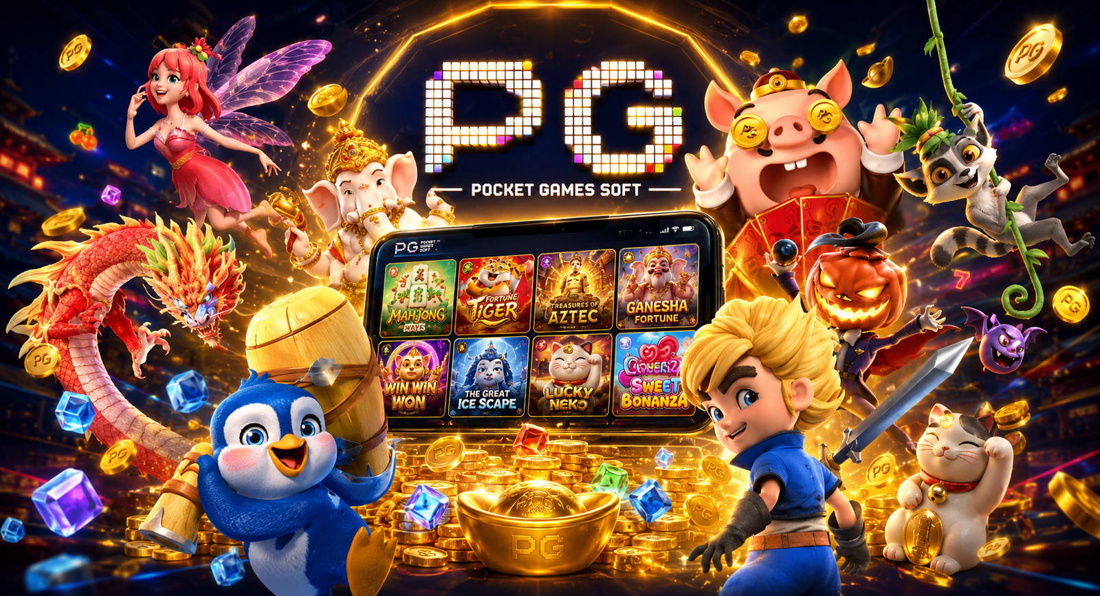 PG Soft Slots Bangladesh popular PG Soft games