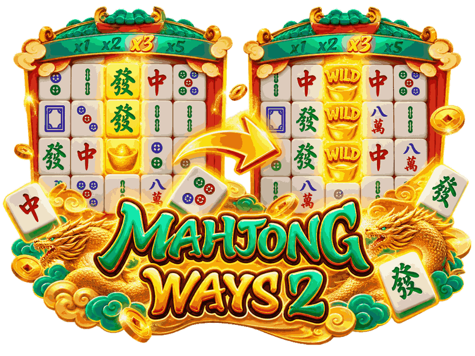 Mahjong Ways 2 গেমে Golden Symbol থেকে Wild হওয়ার ফিচার